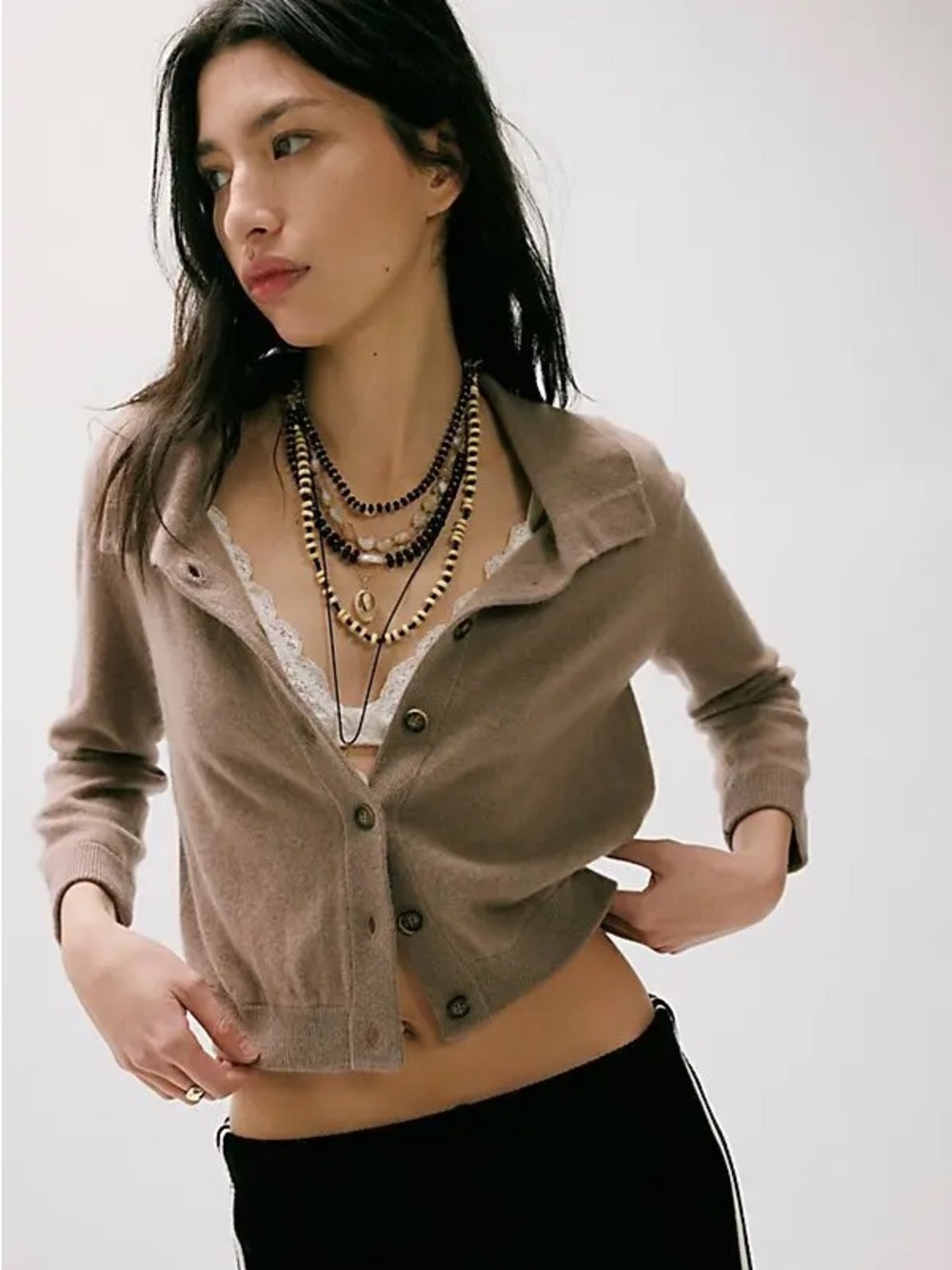 NWT Free People Starlet Cashmere Cardigan